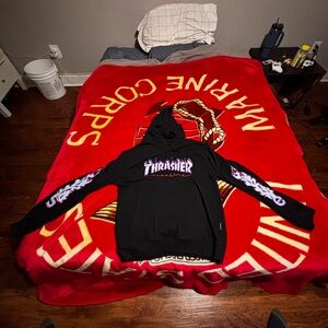 Unisex Thrasher skate hoodie